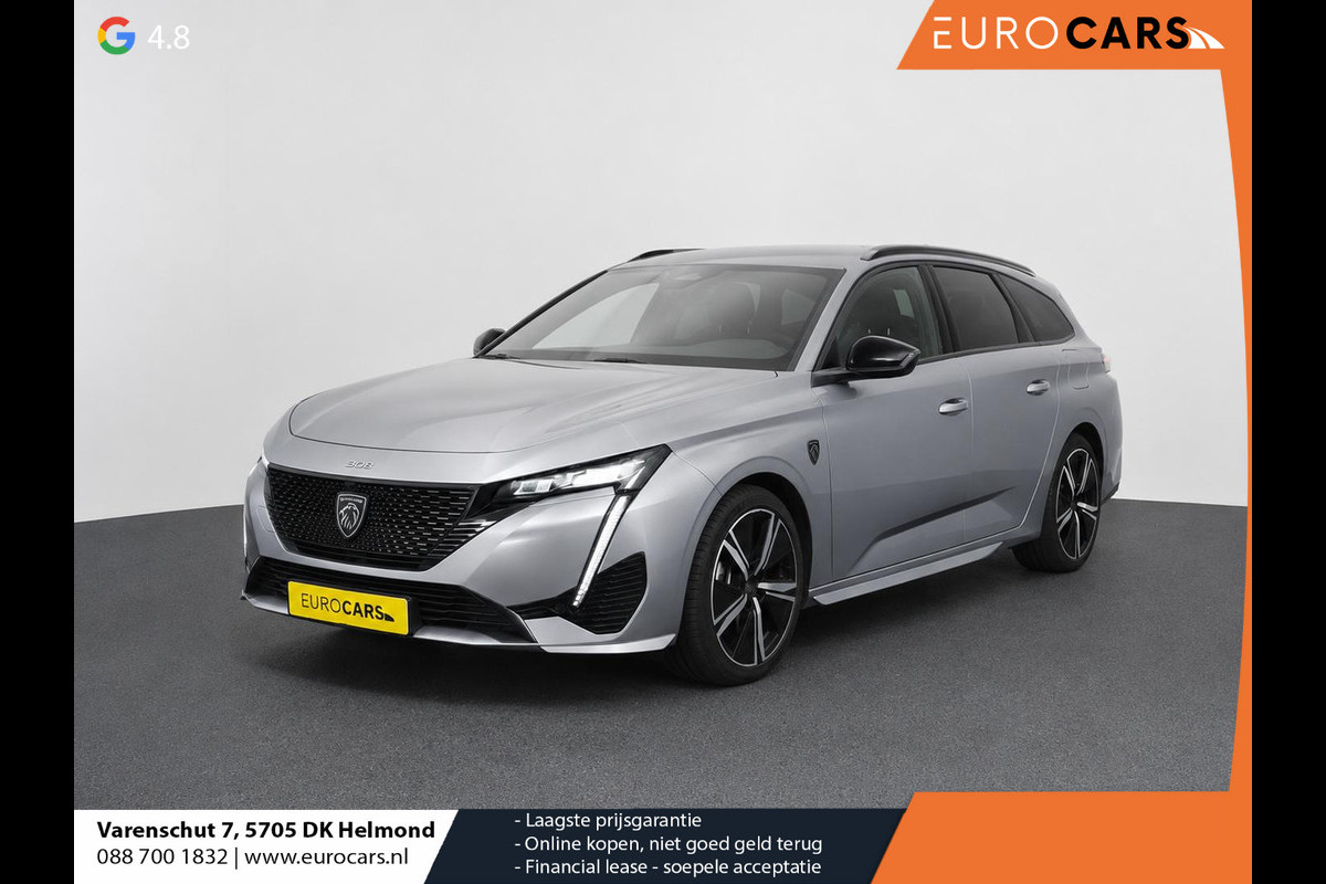Peugeot 308 SW 1.6 Plug-in Hybrid 225 GT Camera Navigatie Apple Carplay Adaptive Cruise Control Stoelmassage Android Auto Camera Parkeersensoren  Stoelverwarming FULL LED Climate Control Virtual Cockpit Lichtmetalen velgen
