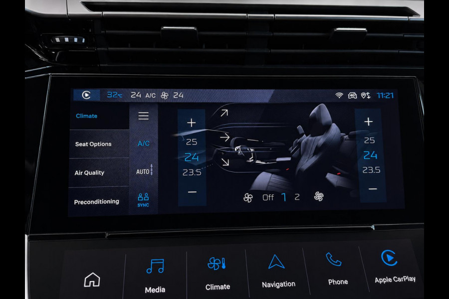 Peugeot 308 SW 1.6 Plug-in Hybrid 225 GT Camera Navigatie Apple Carplay Adaptive Cruise Control Stoelmassage Android Auto Camera Parkeersensoren  Stoelverwarming FULL LED Climate Control Virtual Cockpit Lichtmetalen velgen