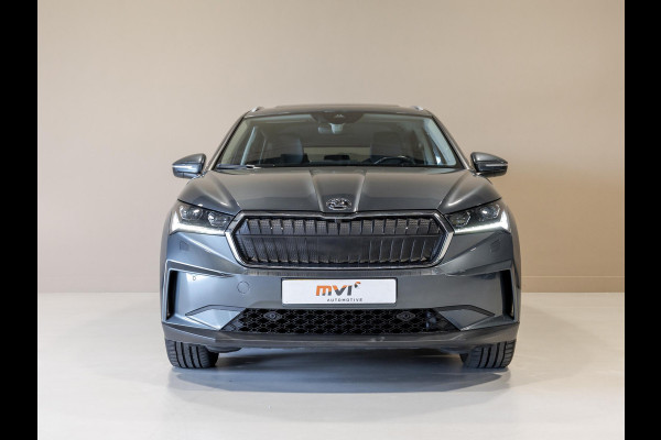 Škoda ENYAQ iV 80 SOH 91% / 204pk / Trekhaak / Panorama dak / Achteruitrij camera / Warmtepomp /