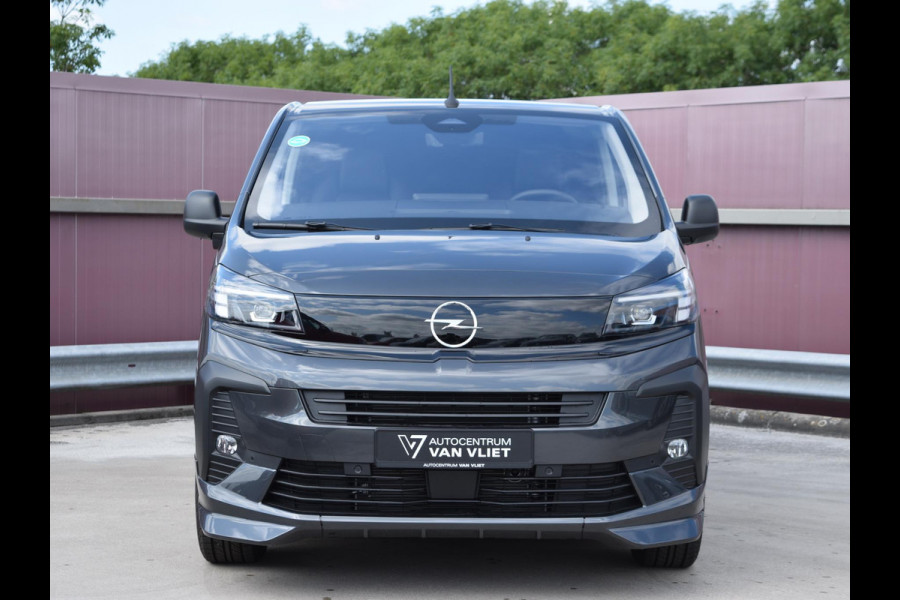 Opel Vivaro-e Dubbele Cabine 75kWh | STX Sport | Mooiste  bus van NL (!) | Lederen bekleding | Spoilerpakket | 18 inch Lichtmetalen velgen | Dynamic Comfort NAV Pakket | Winterpakket | 2x schuifdeur | Betimmering | Comfortstoelen |
