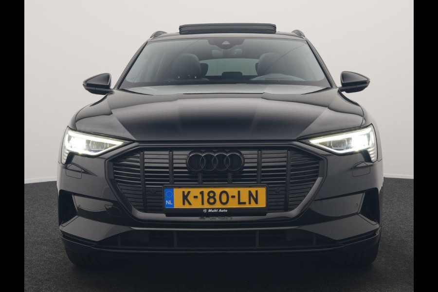 Audi e-tron 50 Quattro S Line 71 kWh 313pk Dealer O.H. | Panodak | Luchtvering | Head Up | Adaptive Cruise | Bang & Olufsen | Camera | Matrix LED | Alcantara Sportstoelen Memory & Verwarmd | Sfeerverlichting | Apple Carplay | Keyless | Blis |