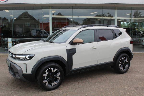 Dacia Duster 1.2-130pk TCe Mild-Hybrid Extreme. Stoere SUV ! Slechts 16.000km ! Autm. airco, LED verl., 360gr. camera, parkeersensoren v+a, stoelverw., cruise control, dodehoek ass., telefoonvoorb., navigatie by Apple carplay / Android auto etc.