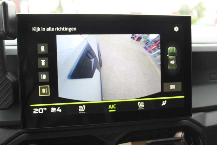 Dacia Duster 1.2-130pk TCe Mild-Hybrid Extreme. Stoere SUV ! Slechts 16.000km ! Autm. airco, LED verl., 360gr. camera, parkeersensoren v+a, stoelverw., cruise control, dodehoek ass., telefoonvoorb., navigatie by Apple carplay / Android auto etc.
