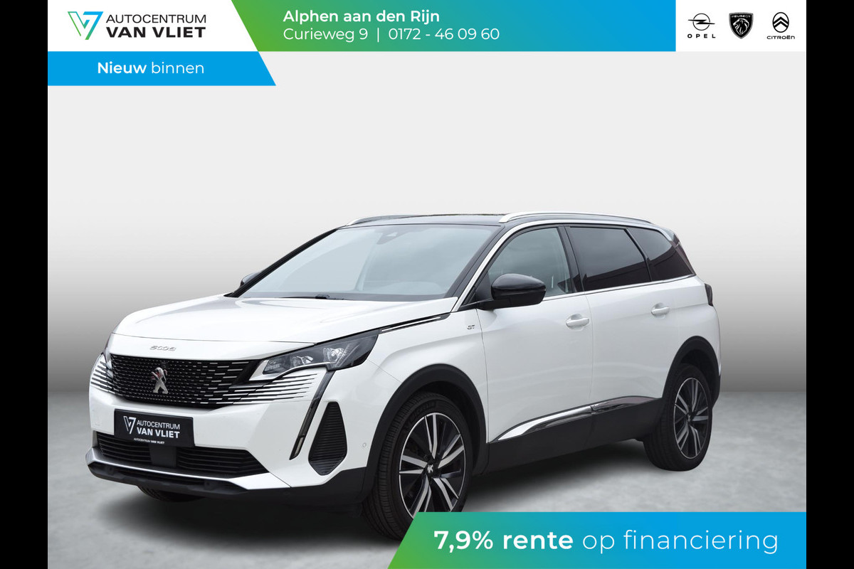Peugeot 5008 1.2 PureTech GT Pack 7P l Focal l Elektrische achterklep l adaptief cruise control