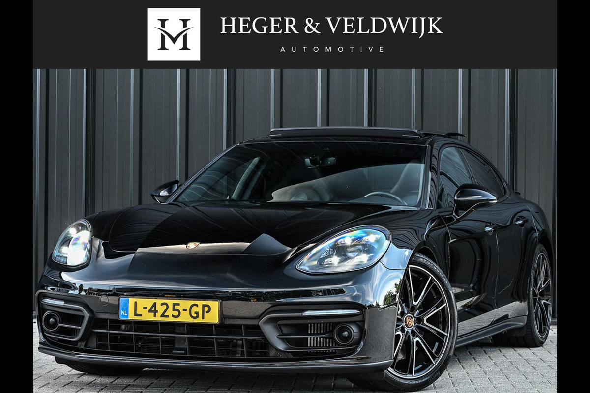 Porsche Panamera 2.9 4 E-Hybrid | NL Auto | Dealeronderhouden | Panoramadak | Bose | 18 Wegs Memory Seats | Stoelverwarming + Ventilatie | Camera | Luchtvering | Adaptive Cruise |