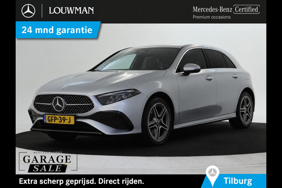 Mercedes-Benz A-Klasse 250 e Plug-In Hybride AMG Sportpakket | Sfeerverlichting | Keyless Go | Parkeerpakket met Camera | CarPlay | Inclusief 24 maanden Mercedes-Benz Certified garantie voor Europa. garage-sale