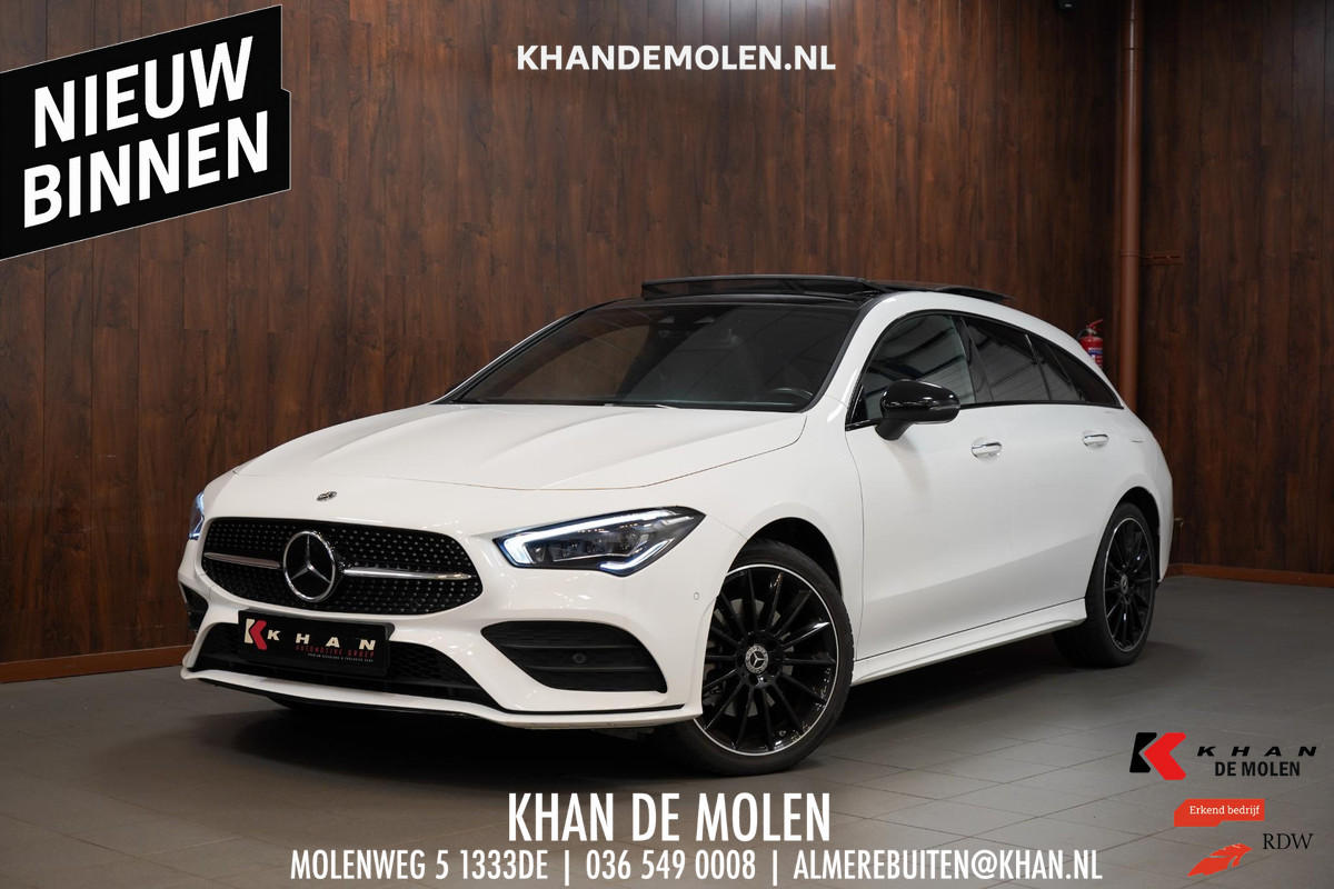 Mercedes-Benz CLA-Klasse Shooting Brake 250 e AMG Line BOMVOL|Pano|Burmester|Memory|Elektr. Achterklep|Sfeerverlichting