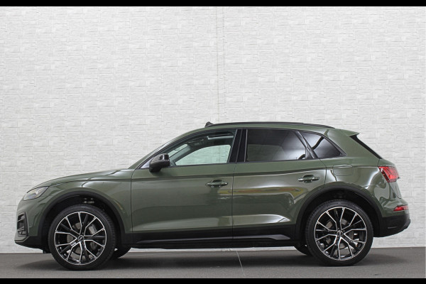 Audi Q5 50 TFSI e #RS-Leder | Panorama | ACC | Carbon | Virtual-Cockpit | 3-Zone Clima | Carplay | Zonwering | Getint Glas | Black-Optic | Lane-Assist | Stoelverwarming | District Green | Rijklaar incl. Bovag garantie |