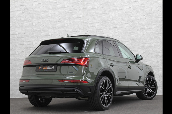 Audi Q5 50 TFSI e #RS-Leder | Panorama | ACC | Carbon | Virtual-Cockpit | 3-Zone Clima | Carplay | Zonwering | Getint Glas | Black-Optic | Lane-Assist | Stoelverwarming | District Green | Rijklaar incl. Bovag garantie |