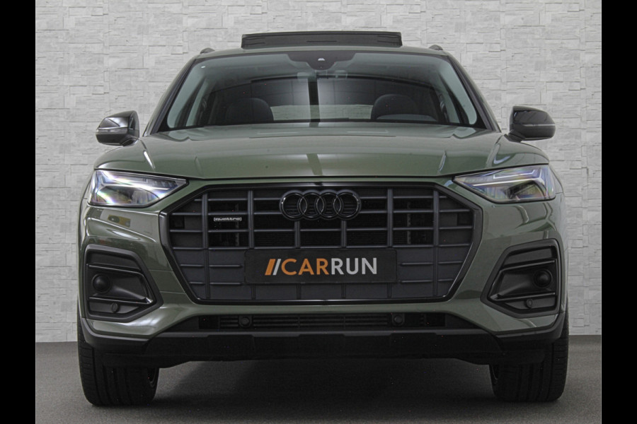 Audi Q5 50 TFSI e #RS-Leder | Panorama | ACC | Carbon | Virtual-Cockpit | 3-Zone Clima | Carplay | Zonwering | Getint Glas | Black-Optic | Lane-Assist | Stoelverwarming | District Green | Rijklaar incl. Bovag garantie |