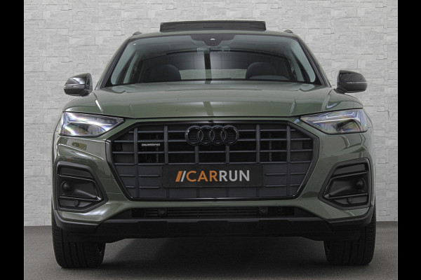 Audi Q5 50 TFSI e #RS-Leder | Panorama | ACC | Carbon | Virtual-Cockpit | 3-Zone Clima | Carplay | Zonwering | Getint Glas | Black-Optic | Lane-Assist | Stoelverwarming | District Green | Rijklaar incl. Bovag garantie |