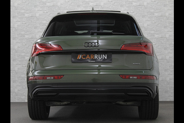 Audi Q5 50 TFSI e #RS-Leder | Panorama | ACC | Carbon | Virtual-Cockpit | 3-Zone Clima | Carplay | Zonwering | Getint Glas | Black-Optic | Lane-Assist | Stoelverwarming | District Green | Rijklaar incl. Bovag garantie |
