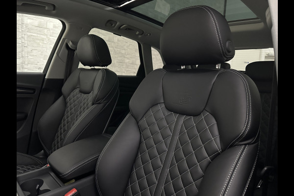 Audi Q5 50 TFSI e #RS-Leder | Panorama | ACC | Carbon | Virtual-Cockpit | 3-Zone Clima | Carplay | Zonwering | Getint Glas | Black-Optic | Lane-Assist | Stoelverwarming | District Green | Rijklaar incl. Bovag garantie |