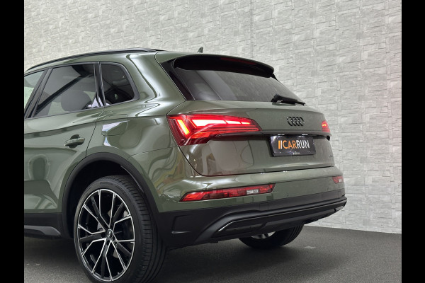 Audi Q5 50 TFSI e #RS-Leder | Panorama | ACC | Carbon | Virtual-Cockpit | 3-Zone Clima | Carplay | Zonwering | Getint Glas | Black-Optic | Lane-Assist | Stoelverwarming | District Green | Rijklaar incl. Bovag garantie |