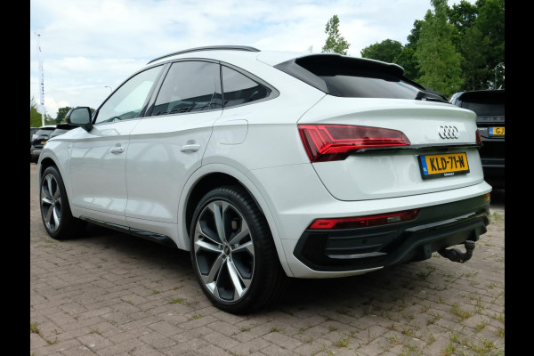 Audi Q5 Sportback 55 TFSI e S edition 367 PK | S Line | Trekhaak | Luchtvering |  21 inch Audi Sport | Stoelverwarming | Bang&Olufsen | Adaptive cruise control | Dodehoeksensoren | Lendesteunverstelling