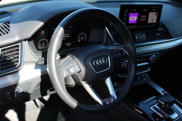Audi Q5 Sportback 55 TFSI e S edition 367 PK | S Line | Trekhaak | Luchtvering |  21 inch Audi Sport | Stoelverwarming | Bang&Olufsen | Adaptive cruise control | Dodehoeksensoren | Lendesteunverstelling
