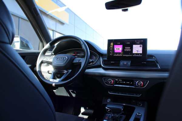 Audi Q5 Sportback 55 TFSI e S edition 367 PK | S Line | Trekhaak | Luchtvering |  21 inch Audi Sport | Stoelverwarming | Bang&Olufsen | Adaptive cruise control | Dodehoeksensoren | Lendesteunverstelling