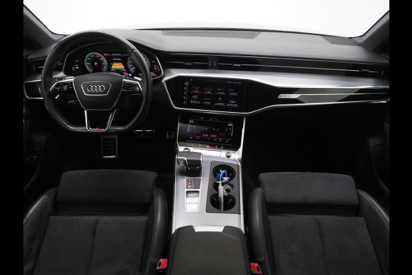 Audi A6 Avant 55 TFSI e quattro Competition Full Black | Leder/Alcantara | Trekhaak | Adaptive Cruise | Keyless | Camera | Memory | Carplay
