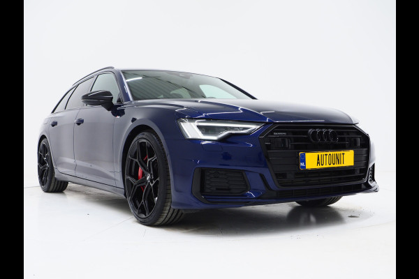 Audi A6 Avant 55 TFSI e quattro Competition Full Black | Leder/Alcantara | Trekhaak | Adaptive Cruise | Keyless | Camera | Memory | Carplay