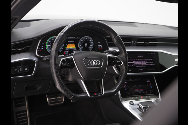 Audi A6 Avant 55 TFSI e quattro Competition Full Black | Leder/Alcantara | Trekhaak | Adaptive Cruise | Keyless | Camera | Memory | Carplay