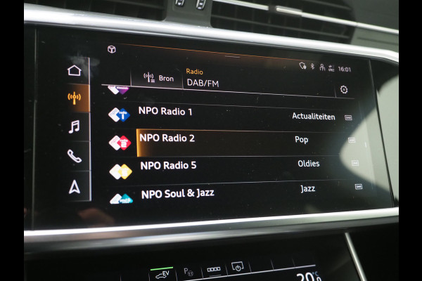 Audi A6 Avant 55 TFSI e quattro Competition Full Black | Leder/Alcantara | Trekhaak | Adaptive Cruise | Keyless | Camera | Memory | Carplay