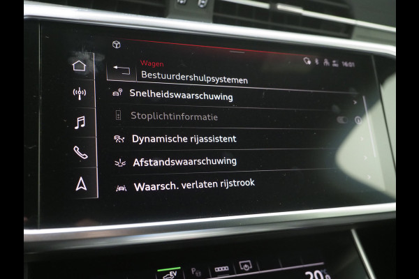 Audi A6 Avant 55 TFSI e quattro Competition Full Black | Leder/Alcantara | Trekhaak | Adaptive Cruise | Keyless | Camera | Memory | Carplay