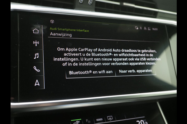 Audi A6 Avant 55 TFSI e quattro Competition Full Black | Leder/Alcantara | Trekhaak | Adaptive Cruise | Keyless | Camera | Memory | Carplay