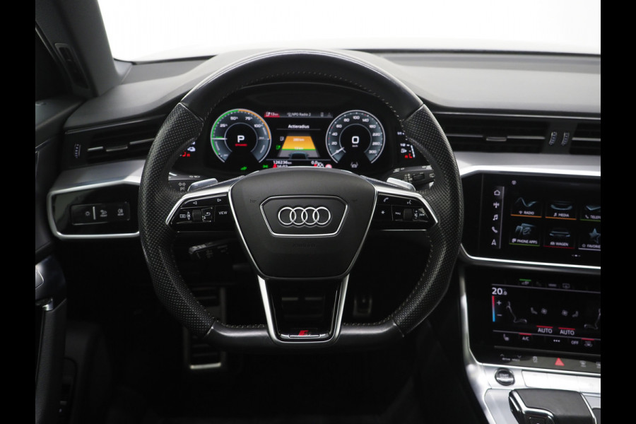 Audi A6 Avant 55 TFSI e quattro Competition Full Black | Leder/Alcantara | Trekhaak | Adaptive Cruise | Keyless | Camera | Memory | Carplay