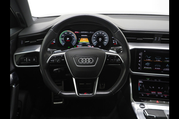 Audi A6 Avant 55 TFSI e quattro Competition Full Black | Leder/Alcantara | Trekhaak | Adaptive Cruise | Keyless | Camera | Memory | Carplay