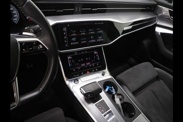 Audi A6 Avant 55 TFSI e quattro Competition Full Black | Leder/Alcantara | Trekhaak | Adaptive Cruise | Keyless | Camera | Memory | Carplay