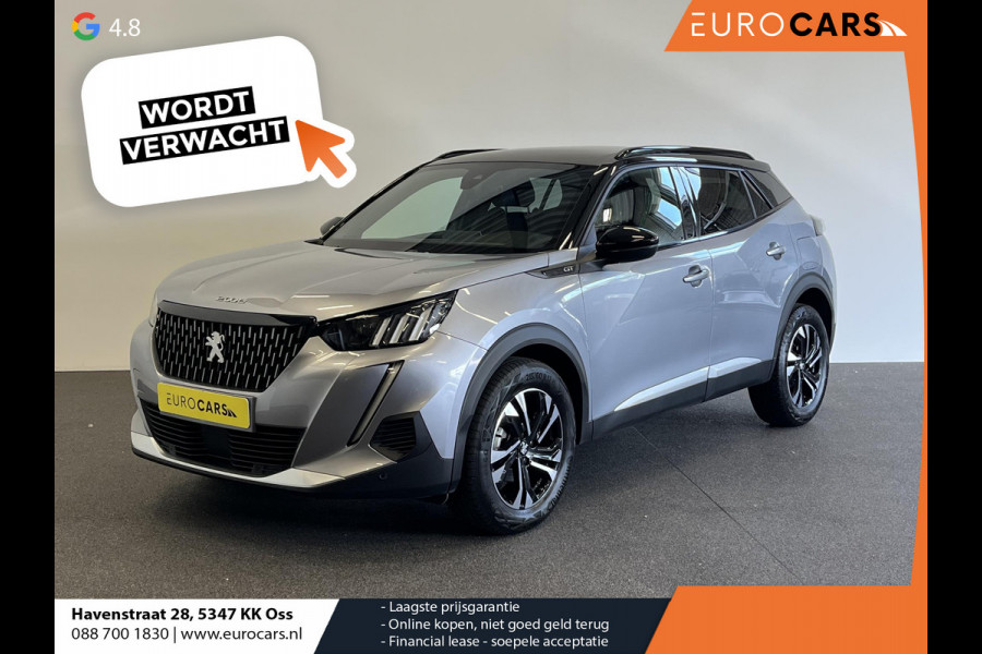 Peugeot 2008 1.2 130pk Turbo GT Climate control Cruise control LED Achteruitrij camera Navigatie Apple Carplay/Android Auto Parkeersensor achter