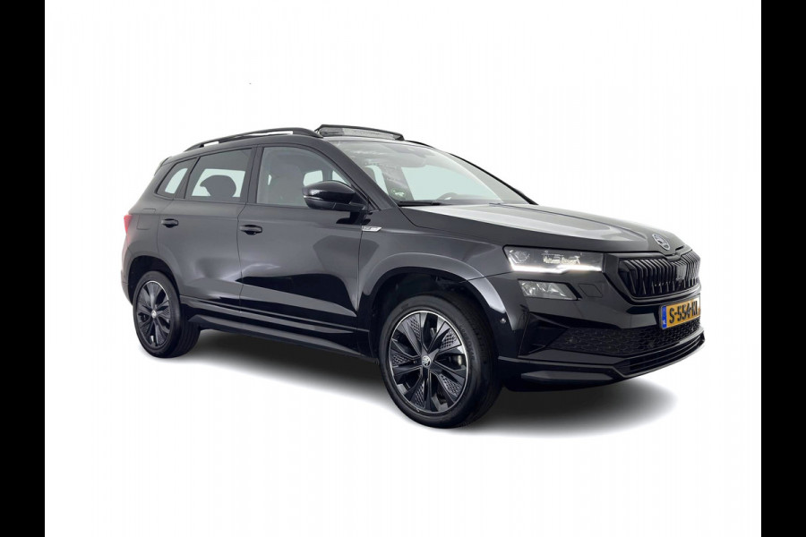 Škoda Karoq 1.5 TSI ACT Sportline Business (INCL-BTW) Aut. *PANO | DIGI-COCKPIT | FULL-LED | ADAPTIVE-CRUISE | HEATED-SPORTSEATS | TOPVIEW |  AMBIENTLIGHT | NAVI-FULLMAP | KEYLESS | DAB+ | TOWBAR | PRIVACYGLASS | 18''ALU*