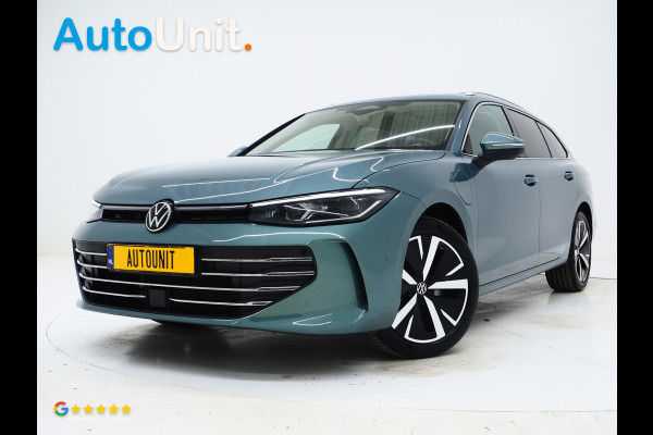 Volkswagen Passat Variant 1.5 eHybrid Elegance | Panoramadak | Leder/Alcantara | Massage | Trekhaak | HUD | Keyless | Sfeerlicht