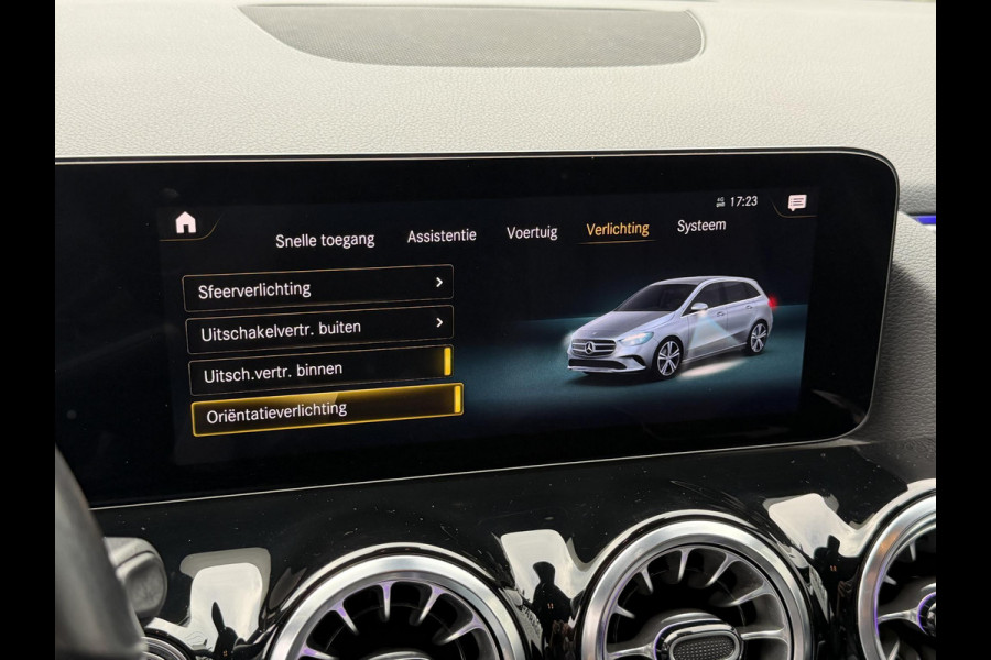 Mercedes-Benz B-Klasse 250 e 18''/Leder/Stoelverwarming/Camera/Sfeerverlichting/Apple Carplay & Android Auto