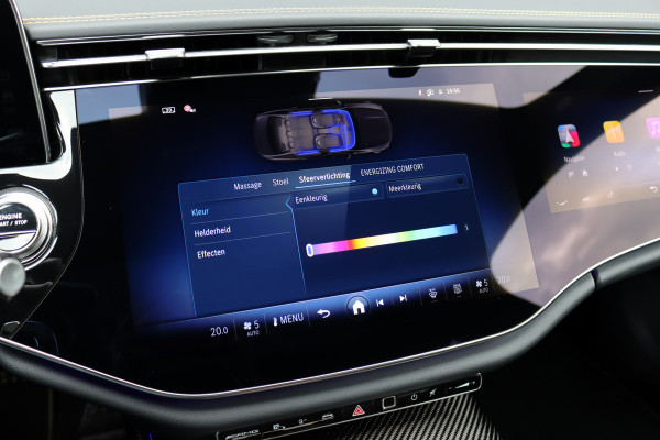 Mercedes-Benz E-Klasse AMG 53 4MATIC+ Edition 1 | 612pk | Hyperscreen | Carbon | Achterasbesturing | Distronic+ | HUD | 3D-Display | Stoelventilatie | Massage | Vlakkenverwarming | Trekhaak |