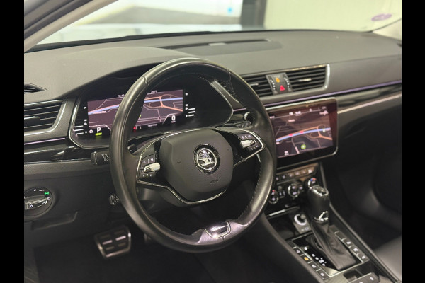 Škoda Superb Combi 1.4 TSI iV iV L&K 218PK 360° Navi Pano Trekhaak Elek. A.klep Leder