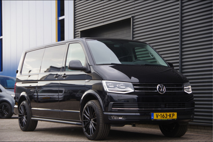 Volkswagen Transporter 2.0 TDI L2 Highline 150PK AUT. TREKHAAK, LED, ADAPT. CRUISE, NAVI, AIRCO, VOORRUIT VERWARMING, PARKEERSENSOREN, NL AUTO, NAP