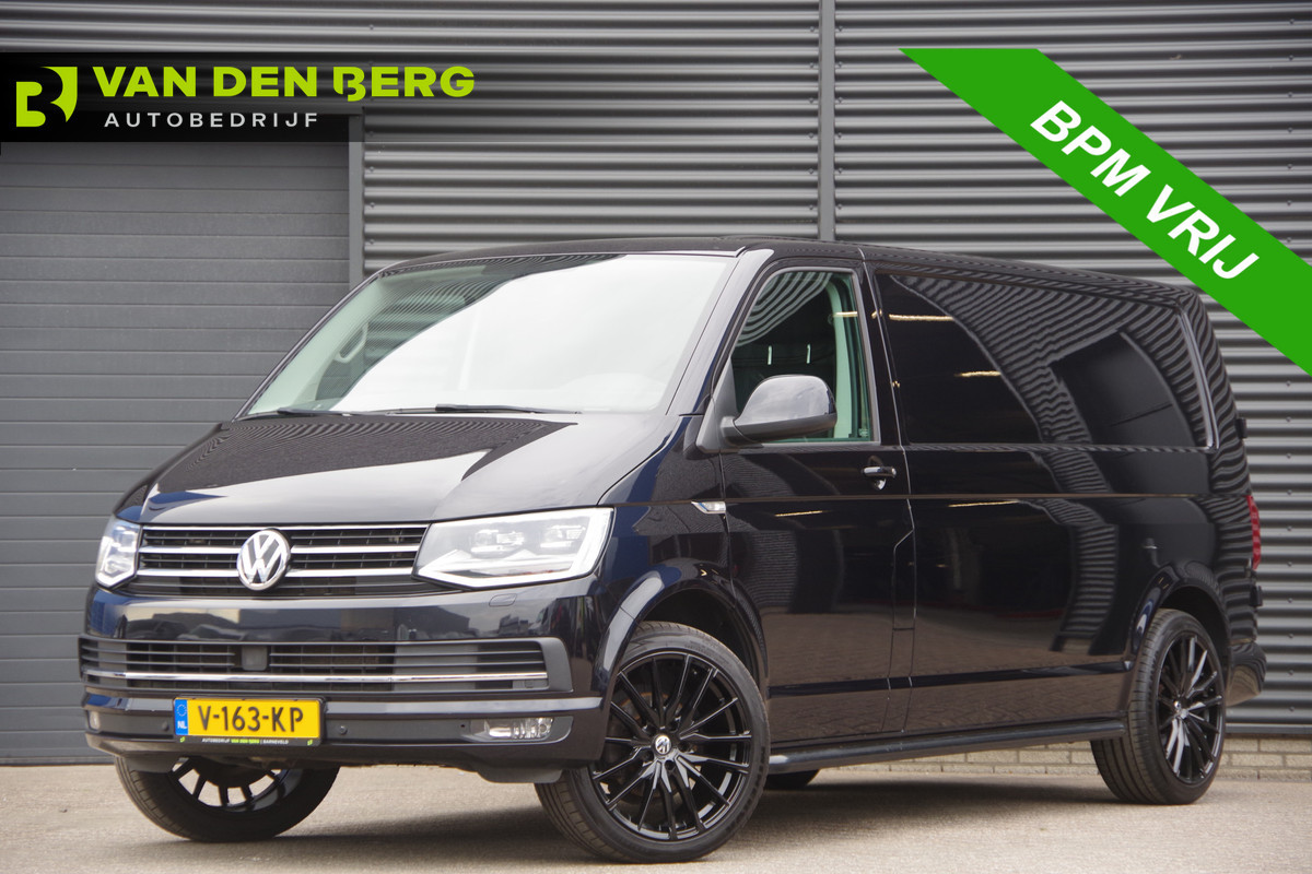 Volkswagen Transporter 2.0 TDI L2 Highline 150PK AUT. TREKHAAK, LED, ADAPT. CRUISE, NAVI, AIRCO, VOORRUIT VERWARMING, PARKEERSENSOREN, NL AUTO, NAP