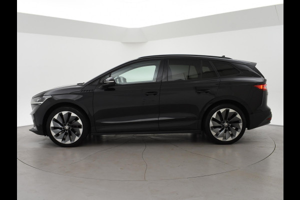 Škoda ENYAQ iV 60 FIRST EDITION + CHRYSTAL LIGHTNING | 21 INCH | ADAPTIVE CRUISE | MEMORY | SFEERVERLICHTING