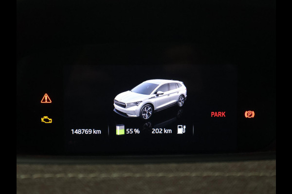 Škoda ENYAQ iV 60 FIRST EDITION + CHRYSTAL LIGHTNING | 21 INCH | ADAPTIVE CRUISE | MEMORY | SFEERVERLICHTING