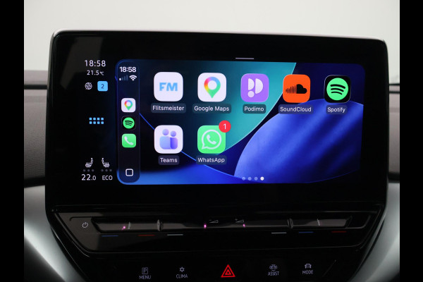 Volkswagen ID.4 PRO 77 kWh 204 PK MOONSTONE GREY + CAMERA | ADAPTIVE CRUISE | SFEER | STOELVERWARMING