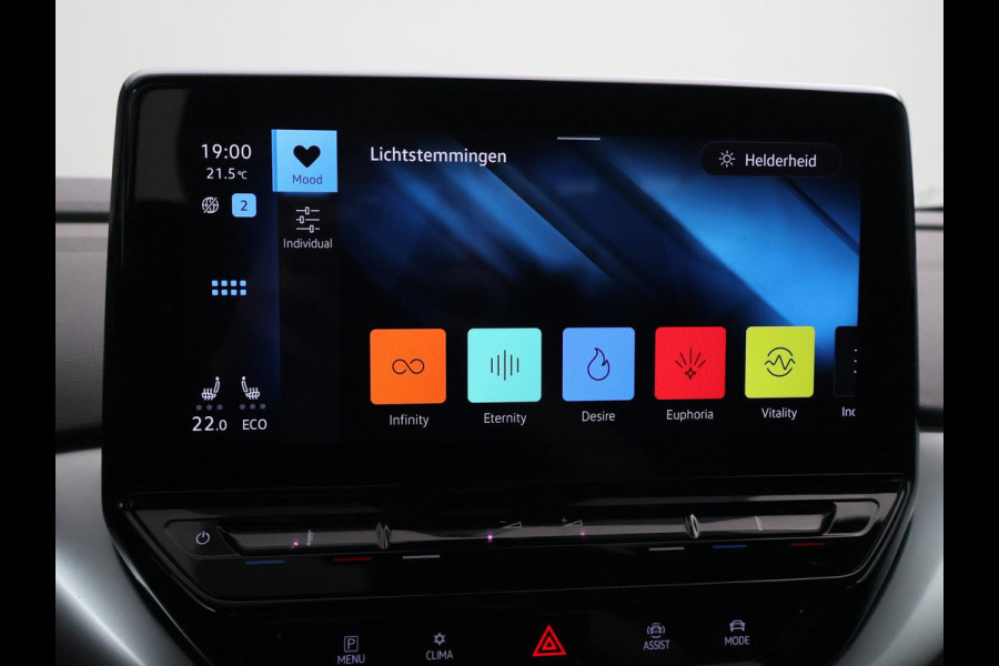 Volkswagen ID.4 PRO 77 kWh 204 PK MOONSTONE GREY + CAMERA | ADAPTIVE CRUISE | SFEER | STOELVERWARMING