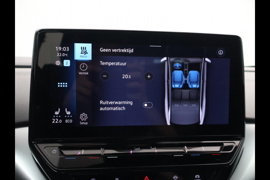 Volkswagen ID.4 PRO 77 kWh 204 PK MOONSTONE GREY + CAMERA | ADAPTIVE CRUISE | SFEER | STOELVERWARMING