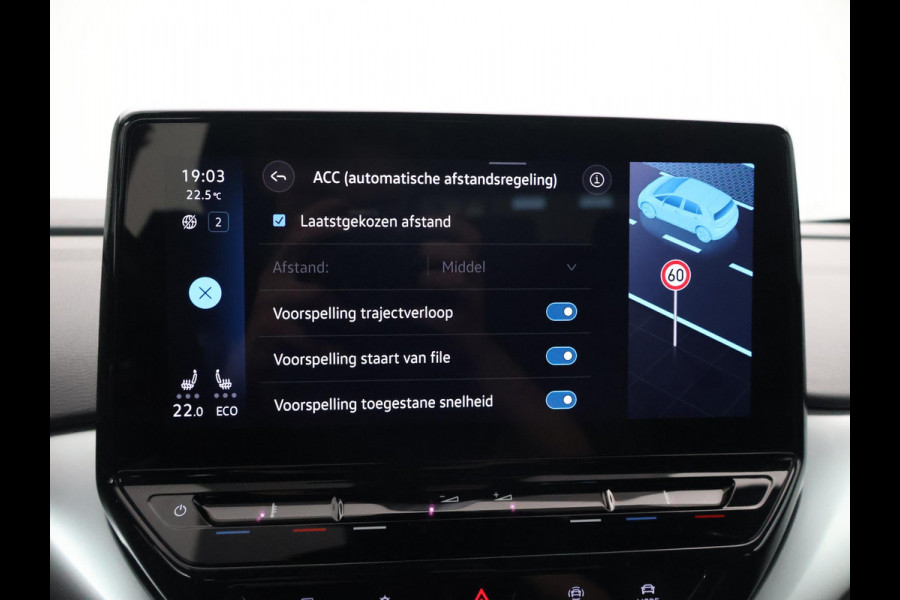 Volkswagen ID.4 PRO 77 kWh 204 PK MOONSTONE GREY + CAMERA | ADAPTIVE CRUISE | SFEER | STOELVERWARMING