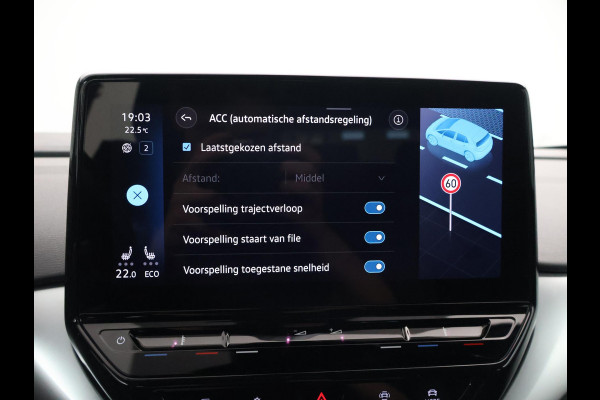 Volkswagen ID.4 PRO 77 kWh 204 PK MOONSTONE GREY + CAMERA | ADAPTIVE CRUISE | SFEER | STOELVERWARMING