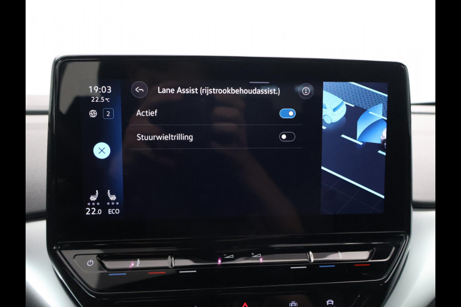 Volkswagen ID.4 PRO 77 kWh 204 PK MOONSTONE GREY + CAMERA | ADAPTIVE CRUISE | SFEER | STOELVERWARMING