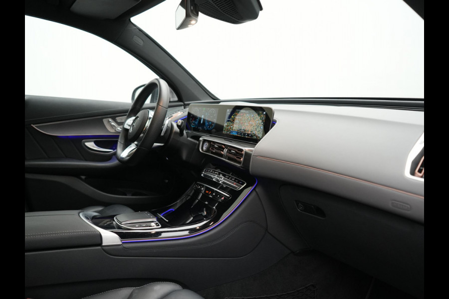 Mercedes-Benz EQC 400 4MATIC Business Solution AMG 80 kWh 408pk Dealer O.H. | Panodak | Adaptive Cruise | Head Up | 360 Camera | Burmester Audio | Lederen Sportstoelen Massage & Memory | Sfeerverlichting | Blis | Widescreen Navi | Stoelverwarming | DAB |