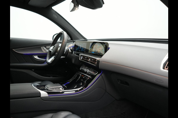 Mercedes-Benz EQC 400 4MATIC Business Solution AMG 80 kWh 408pk Dealer O.H. | Panodak | Adaptive Cruise | Head Up | 360 Camera | Burmester Audio | Lederen Sportstoelen Massage & Memory | Sfeerverlichting | Blis | Widescreen Navi | Stoelverwarming | DAB |