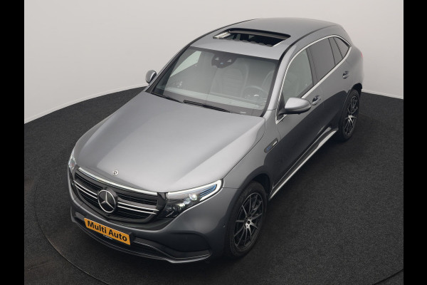 Mercedes-Benz EQC 400 4MATIC Business Solution AMG 80 kWh 408pk Dealer O.H. | Panodak | Adaptive Cruise | Head Up | 360 Camera | Burmester Audio | Lederen Sportstoelen Massage & Memory | Sfeerverlichting | Blis | Widescreen Navi | Stoelverwarming | DAB |
