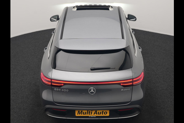 Mercedes-Benz EQC 400 4MATIC Business Solution AMG 80 kWh 408pk Dealer O.H. | Panodak | Adaptive Cruise | Head Up | 360 Camera | Burmester Audio | Lederen Sportstoelen Massage & Memory | Sfeerverlichting | Blis | Widescreen Navi | Stoelverwarming | DAB |